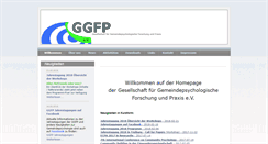 Desktop Screenshot of ggfp.de